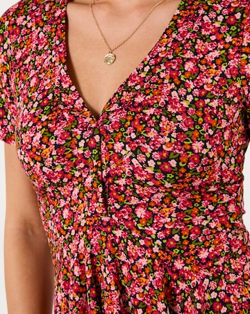 Joe Browns Diana Ditsy Jersey Tunic Top