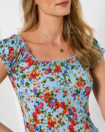 Joe Browns Ditsy Dream Printed Boho Top