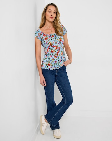 Joe Browns Ditsy Dream Printed Boho Top