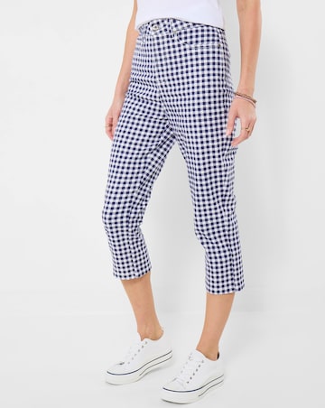 Joe Browns Penelope Gingham Capri Pants