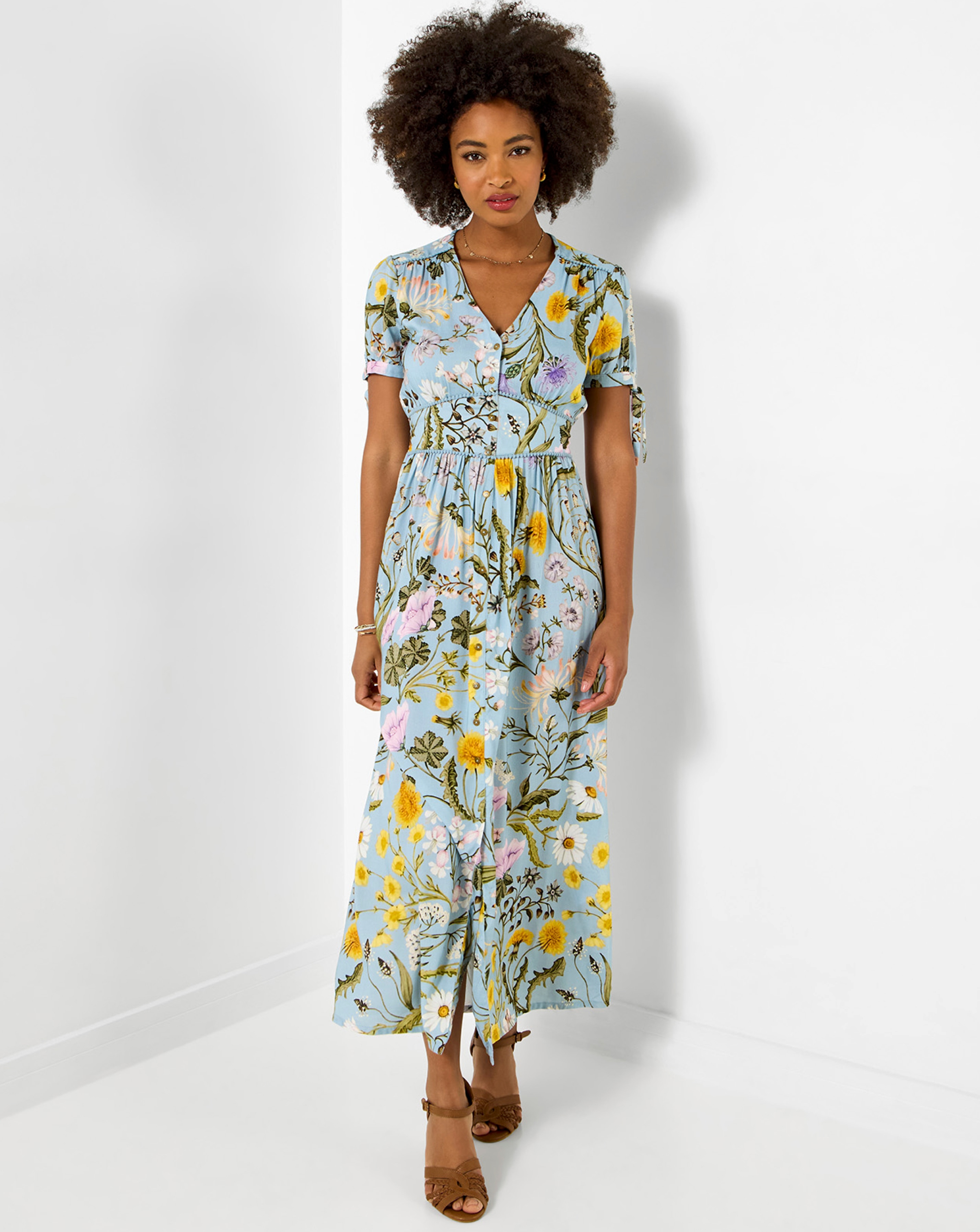 New In - JB Beautiful Botanicals Printed Dress