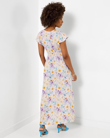 Joe Browns Watercolours Printed Floral Dress Petite