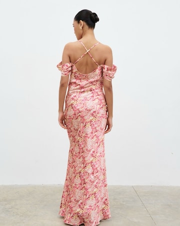 Pretty Lavish Dariah Cowl Slip Dress