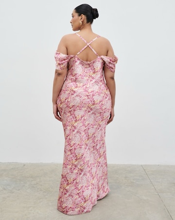 Pretty Lavish Dariah Cowl Slip Dress