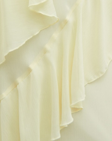 Pretty Lavish Aria Halterneck Ruffle Midaxi Dress