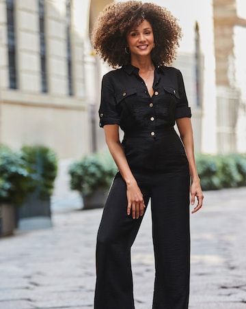 Sosandar Side Stripe Jumpsuit