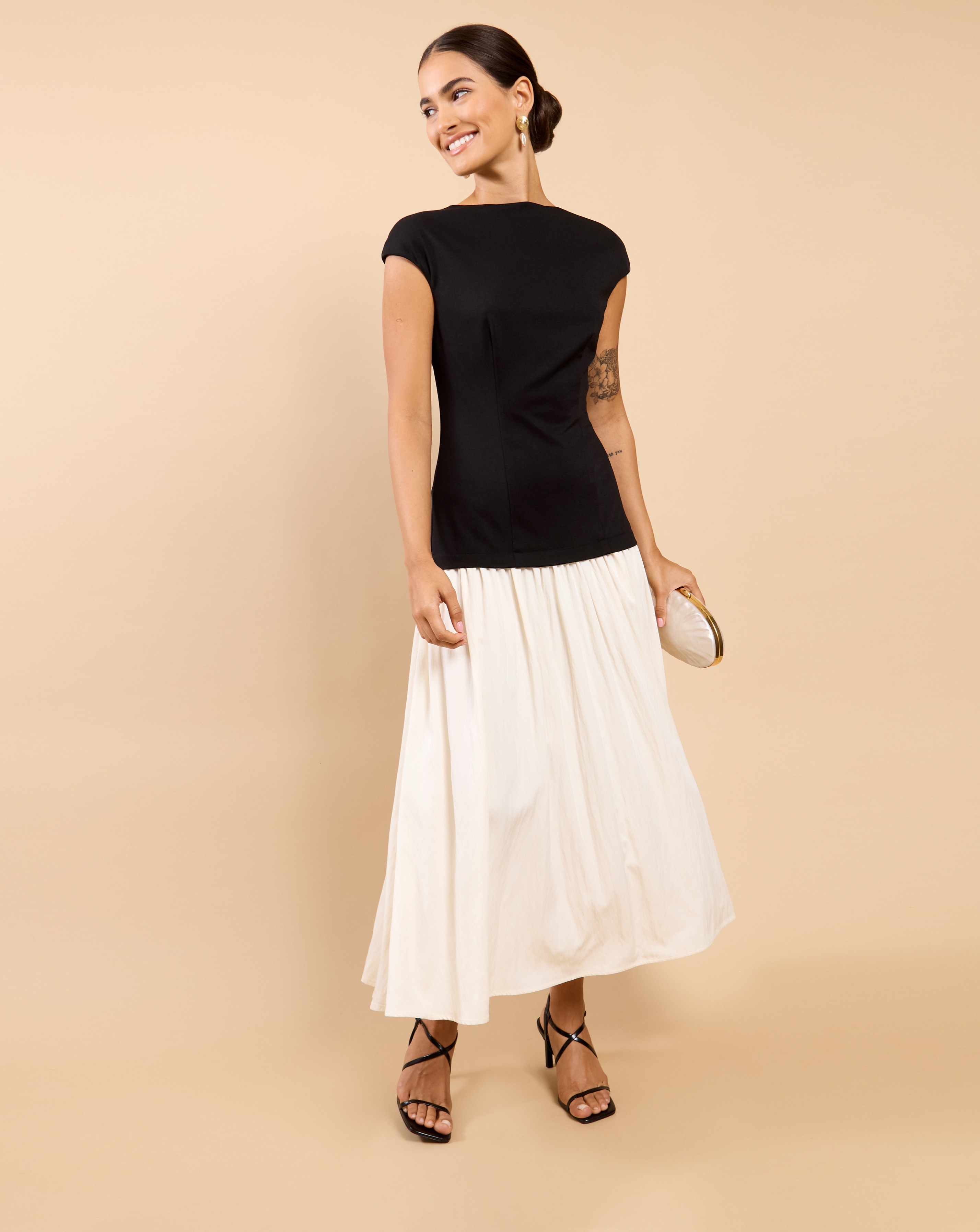 New In - LM Mono Dropped Maxi