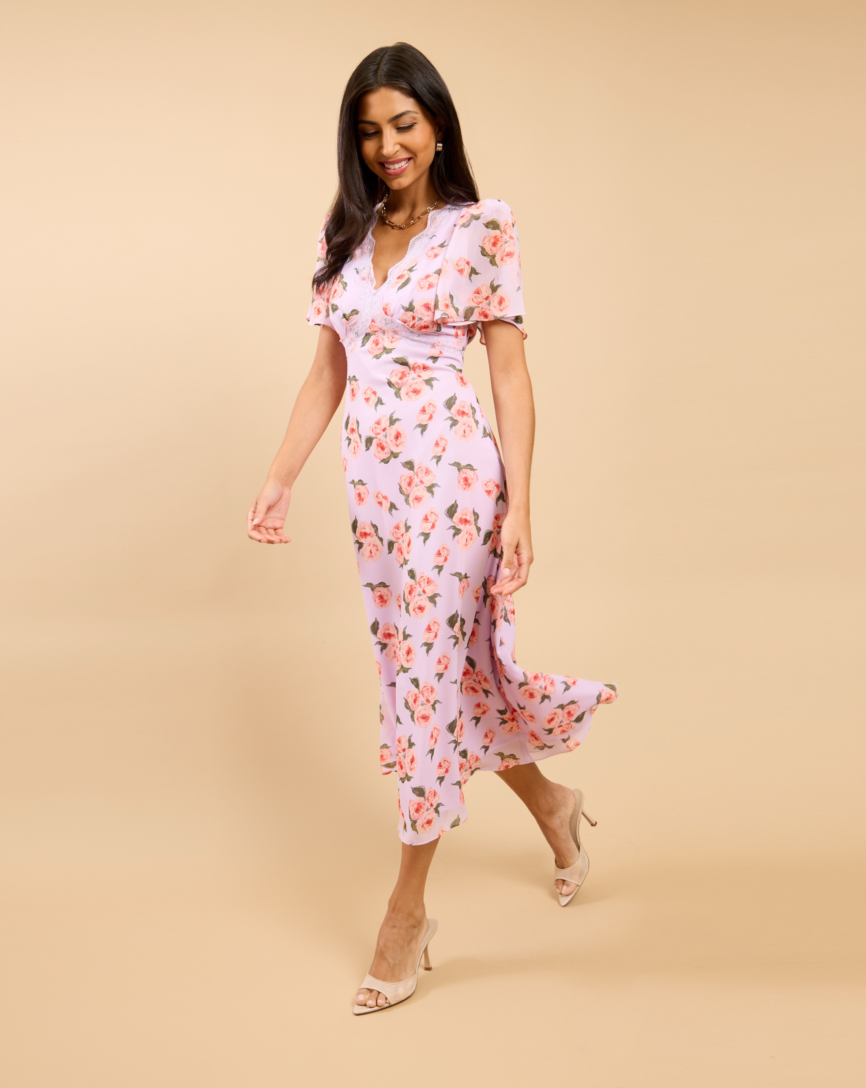 New In - LM Floral Midaxi