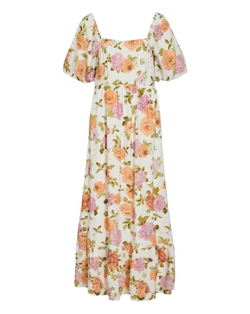 Vila Square Neck Ankle Dress