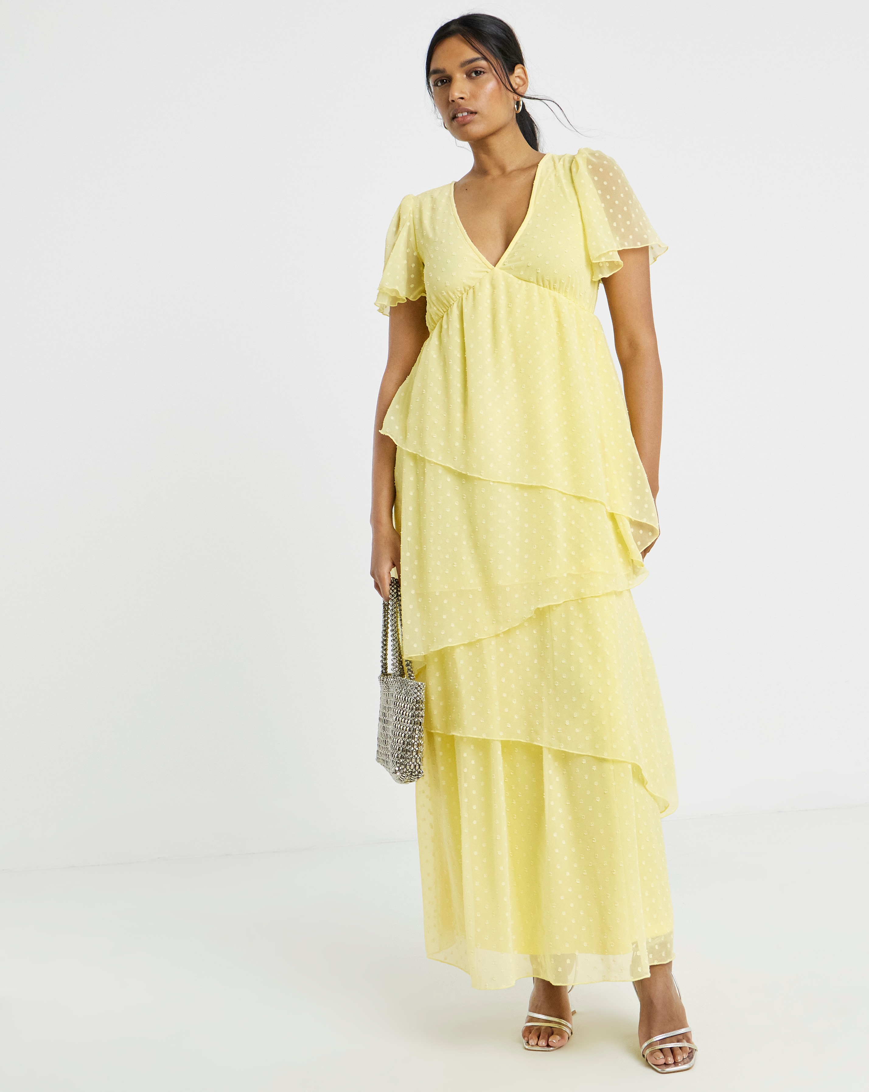 New In - Vila S/S Ankle Layer Dress