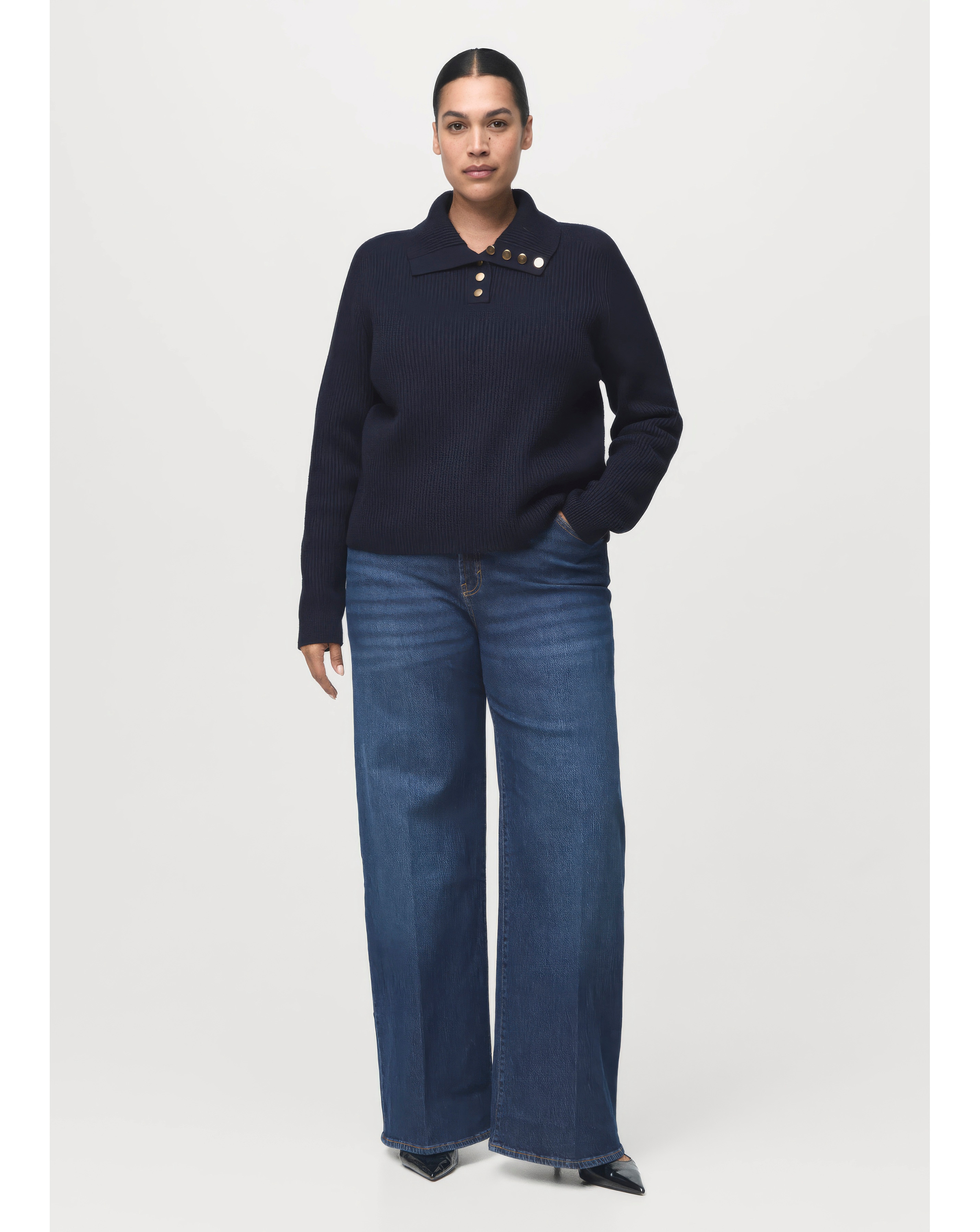 New In - Mango Wide Leg Jeans