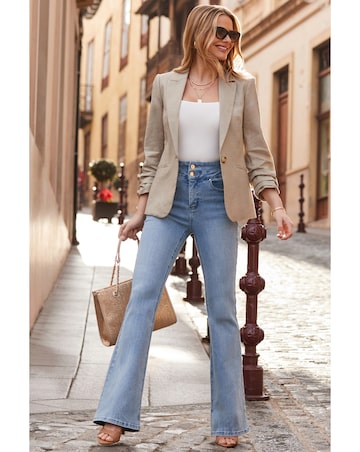 Sosandar Contour Waist Kick Flare - 29 Length