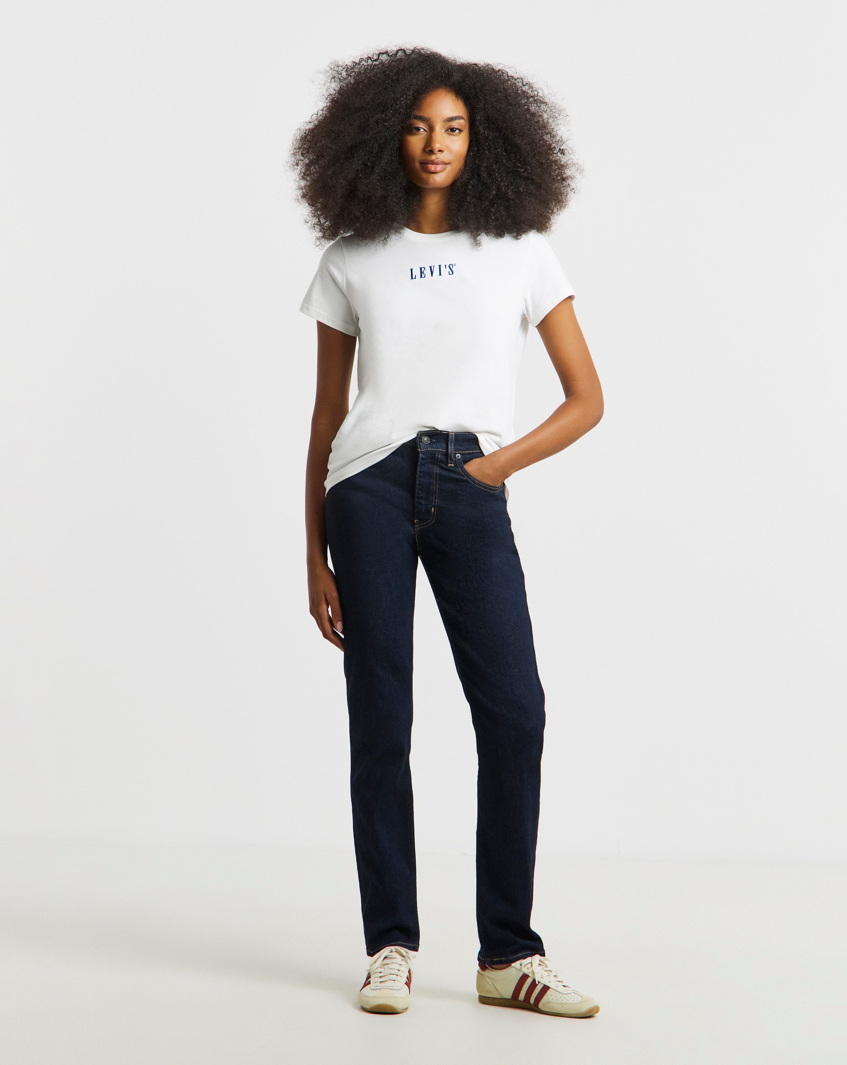 Levi's 724 High Rise Straight Jeans