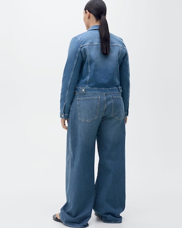 Mango High-Rise Wide Leg Jeans
