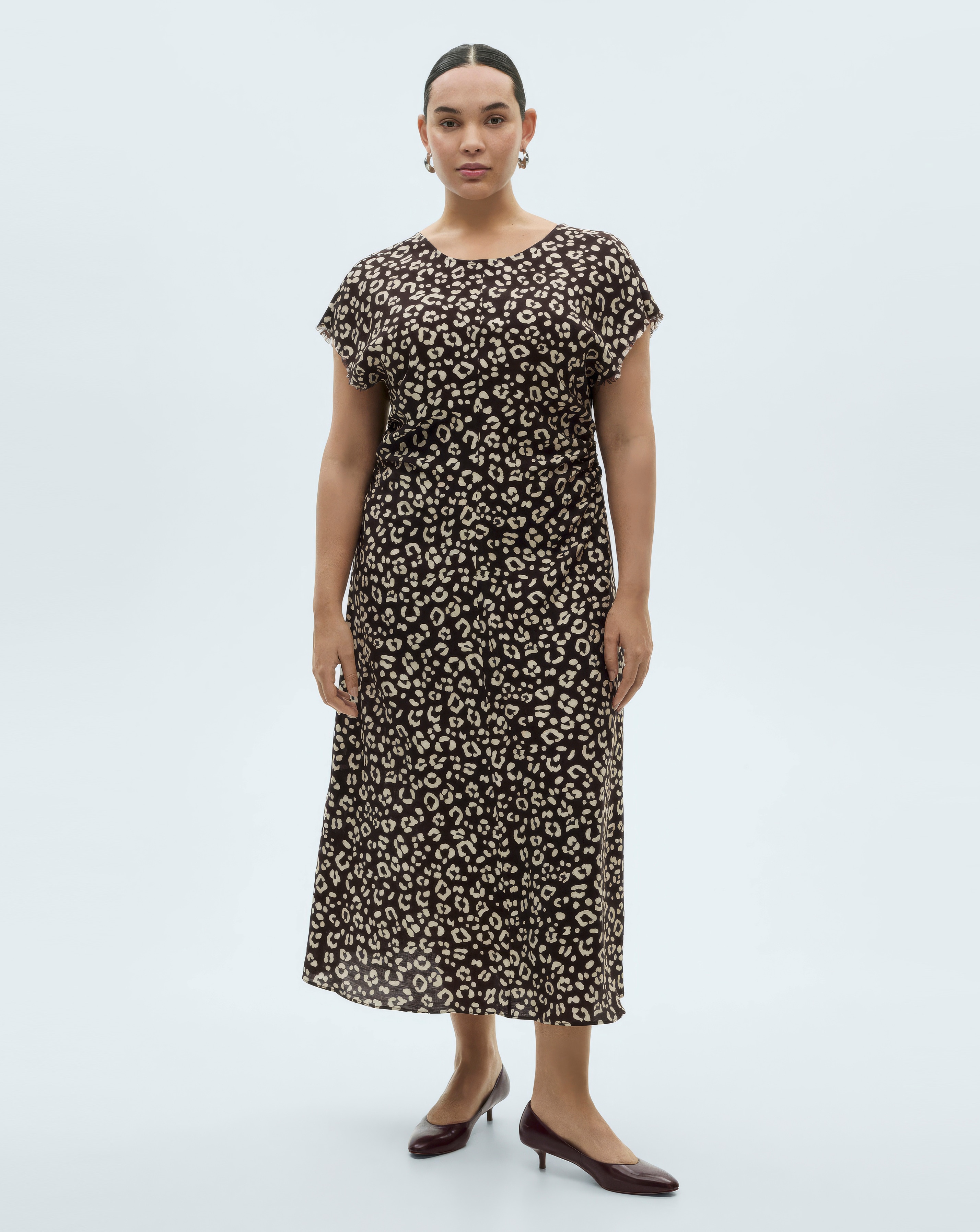 Mango Leopard-Print Dress