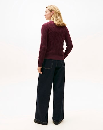 Tommy Hilfiger Soft Wool Cable Crew neck Long Sleeve Sweater
