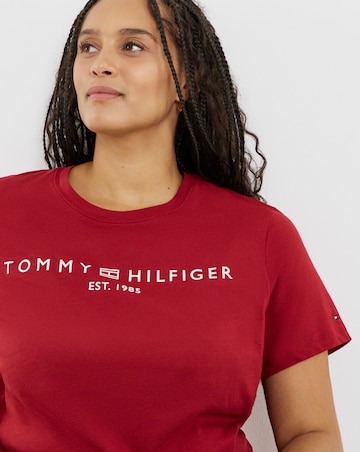 Tommy Hilfiger Logo Short Sleeve Crew Neck