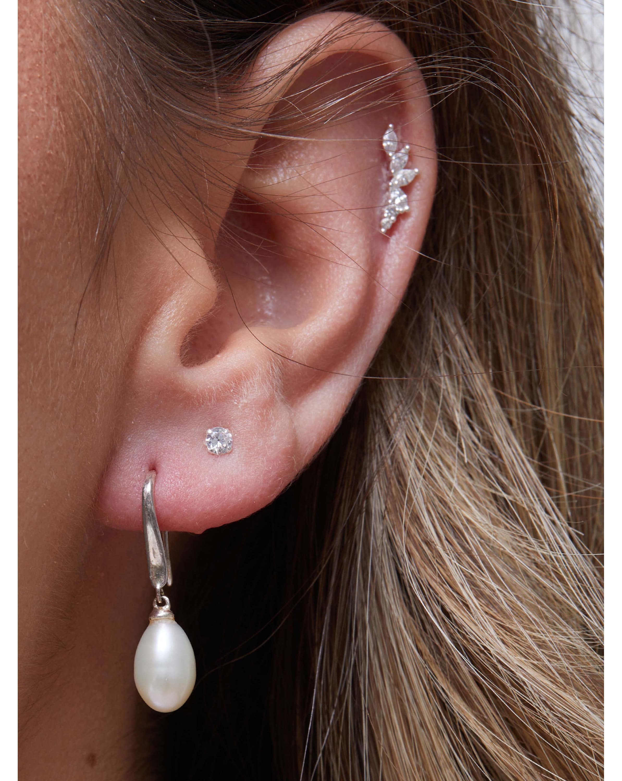 Simply Silver Sleek Drop Earrings - Gift For Her