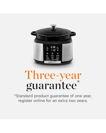 Good Food GF16012 12-in-1 Cast Iron Multi-Cooker