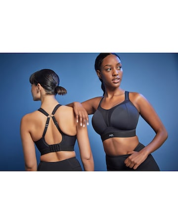 Panache Boundless High Impact Non Wired Sport Bra Black