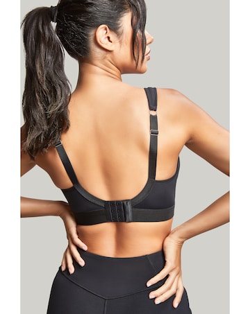 Panache Boundless High Impact Non Wired Sport Bra Black