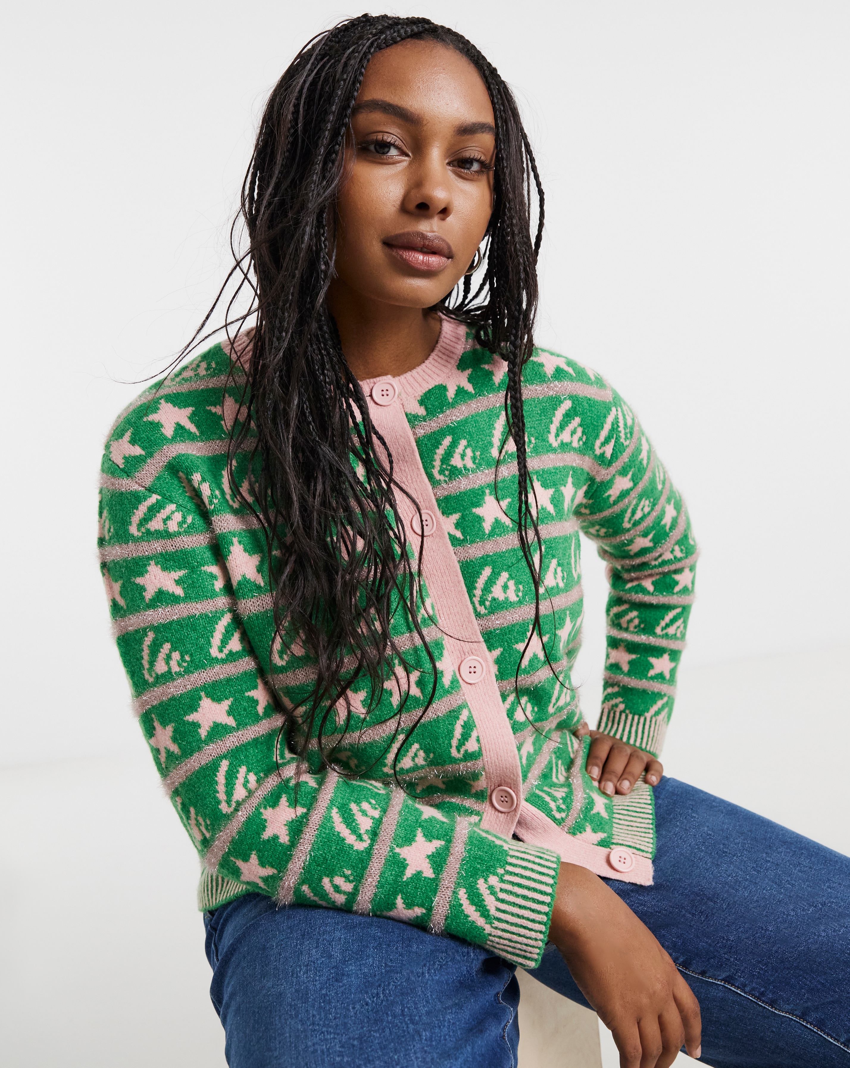Fa La Christmas Cardigan
