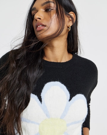 Simply Be Daisy Graphic Jumper