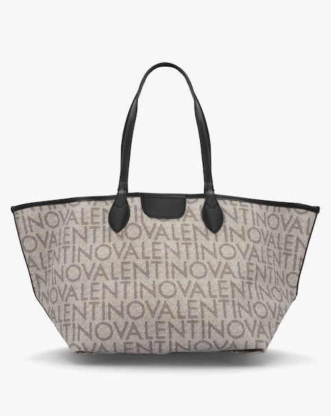 Valentino Bags Black Multi Reversible Shopper Bag