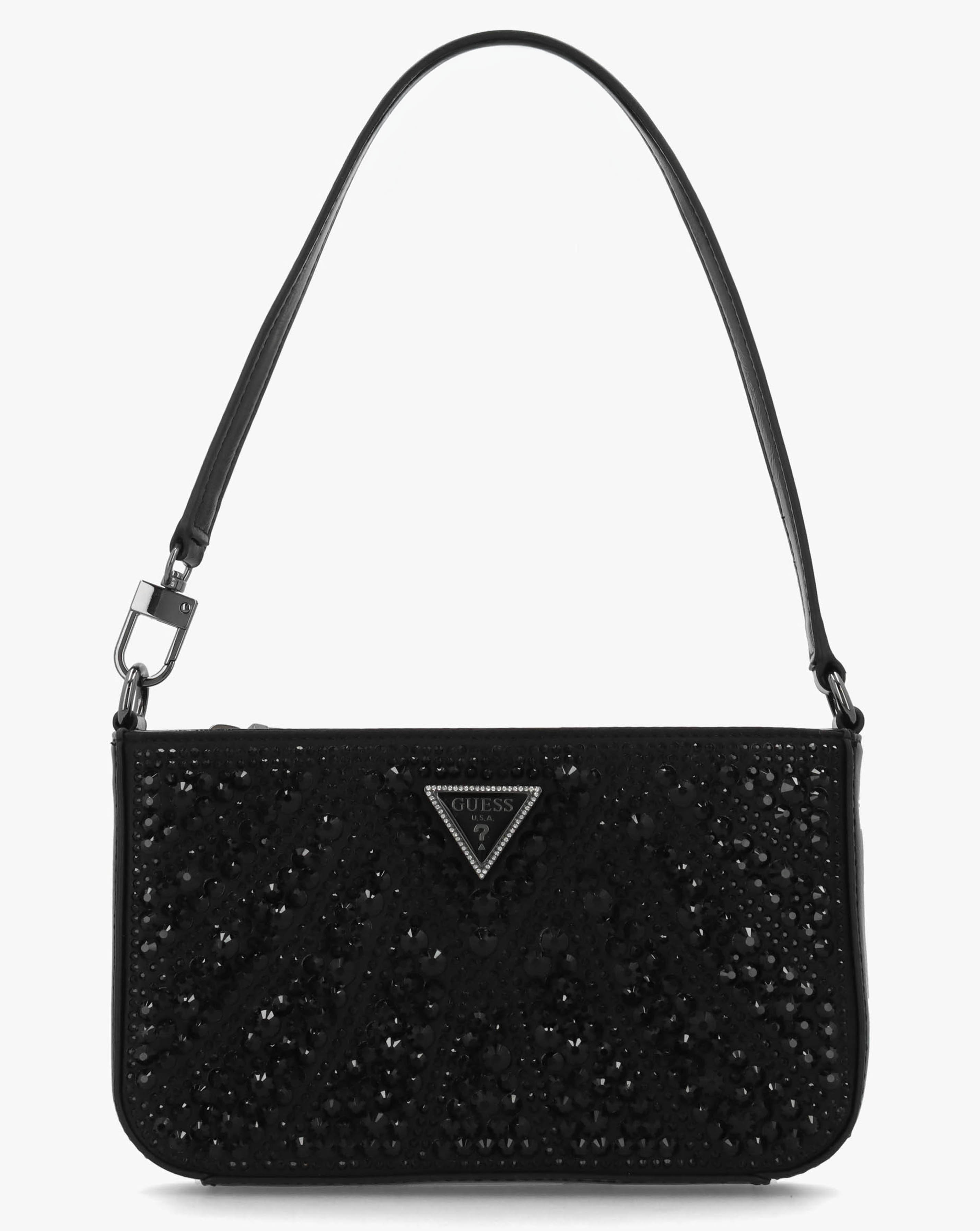 New In - Guess Mini Beauvoir Black Shoulder Bag