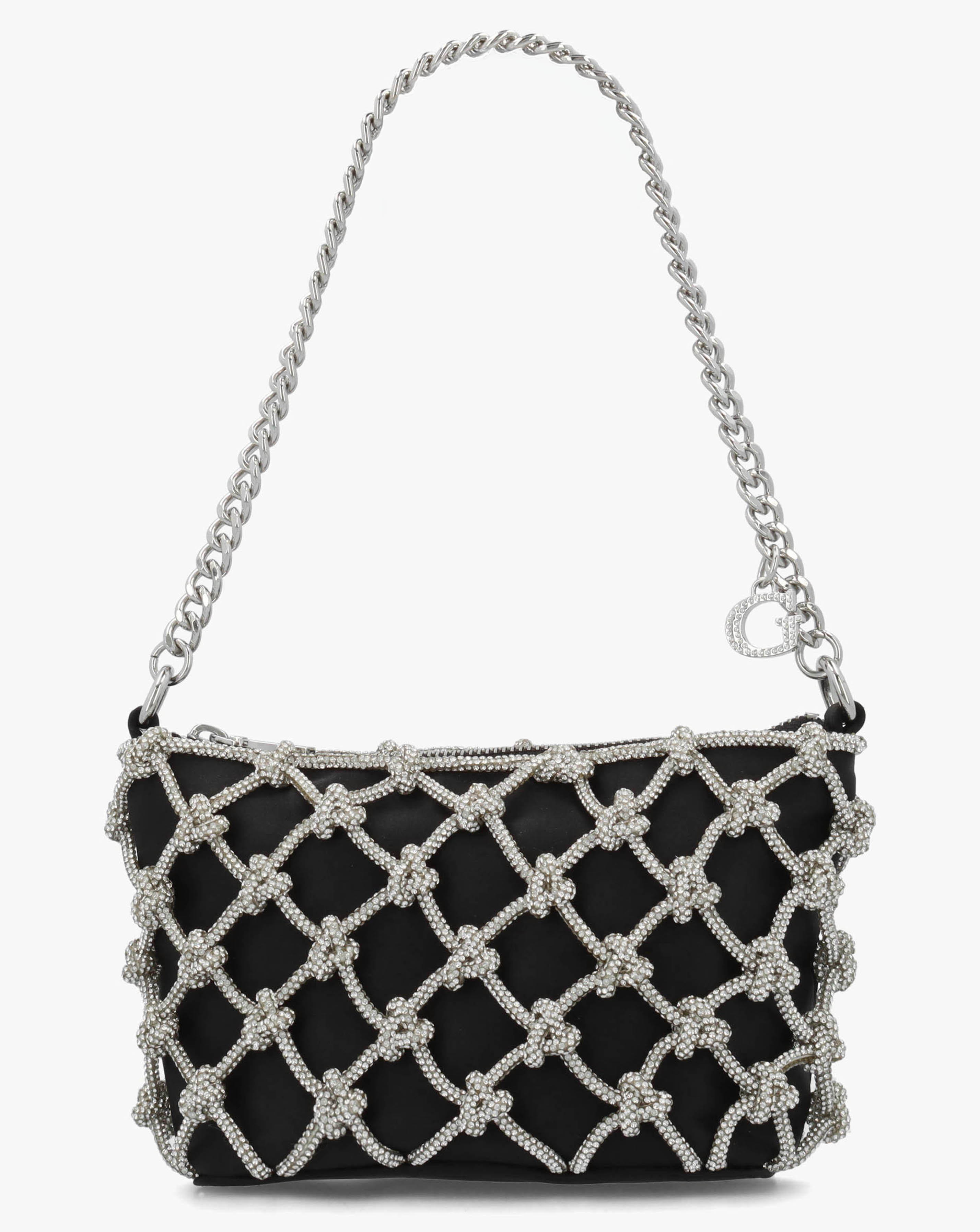 Guess Zalina Diamante Knot Shoulder Bag