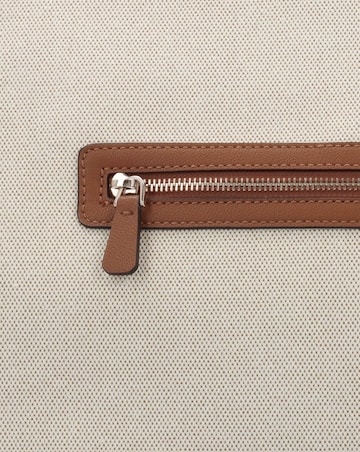 Guess Kerima Natural Latte Logo Tote Bag