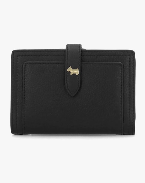 Radley Medium Willis Street Black Leather Bifold Purse