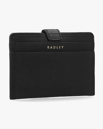 Radley Small Willis Street Black Leather Card Holder