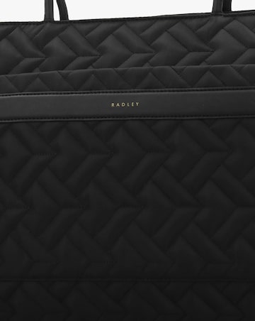 Radley Large Holland Park Quilted Black Tote Bag