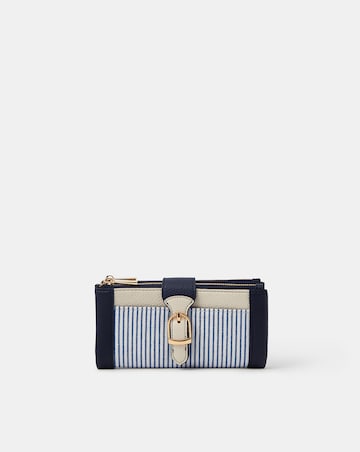 Accessorize Stripe Buckle Purse