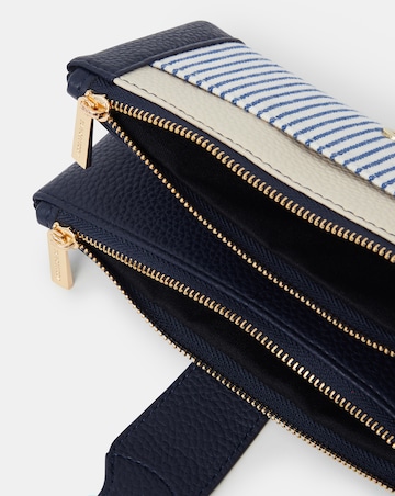 Accessorize Stripe Buckle Purse