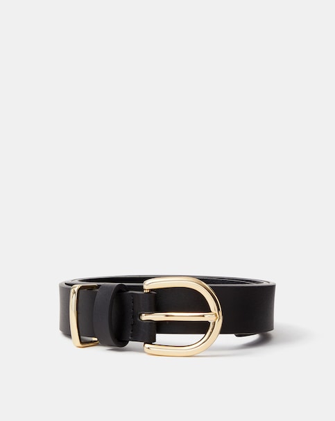 Accessorize Buckle Leather Belt