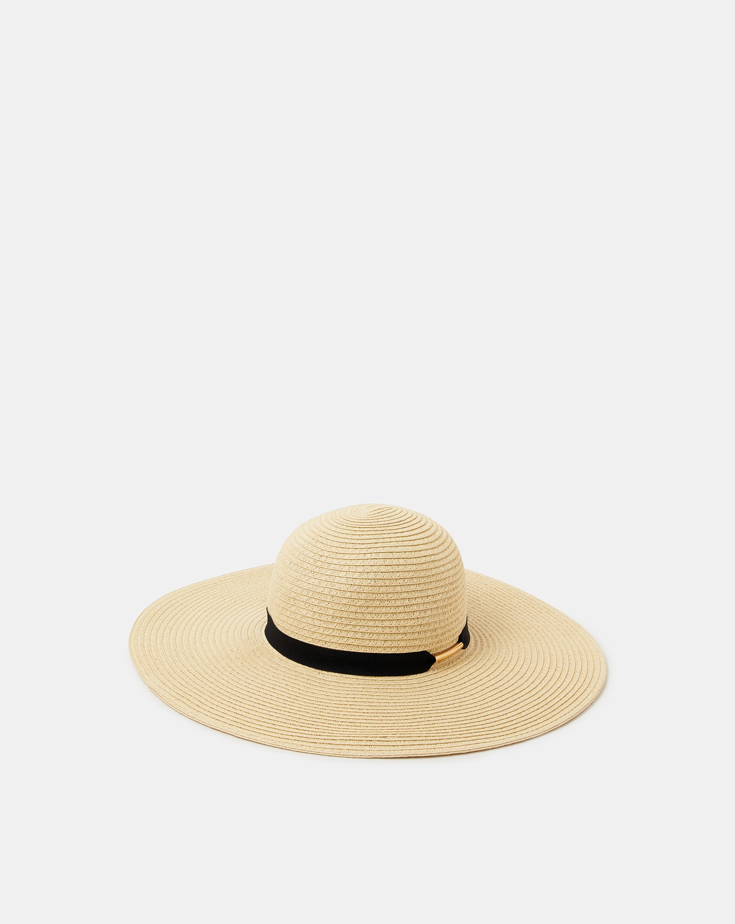 New In - Accessorize Floppy Straw Hat