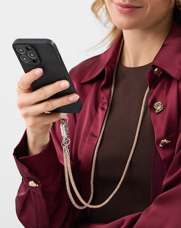 Accessorize Diamante Phone Strap