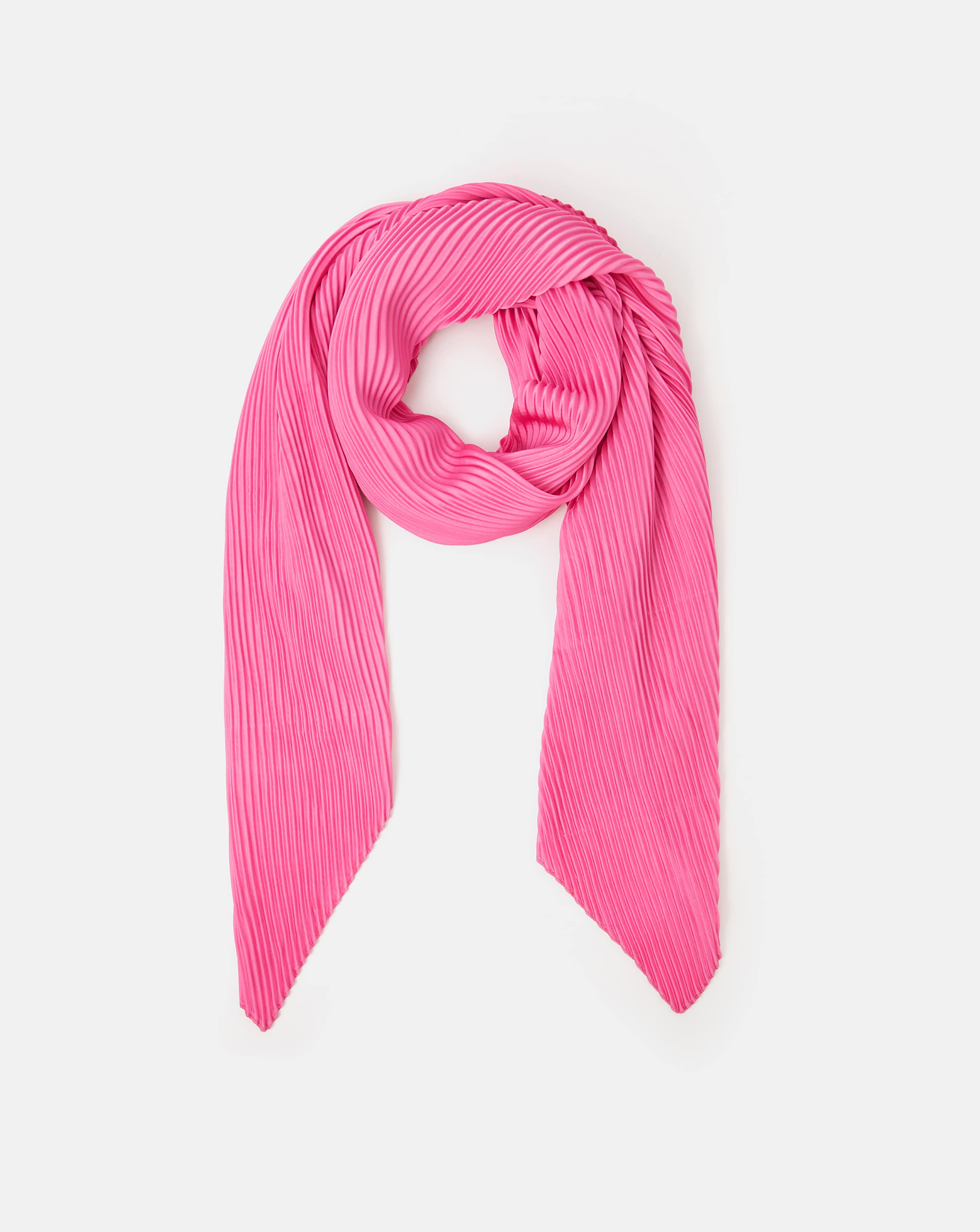 New In - Accessorize Lightweight Pleated Scarf