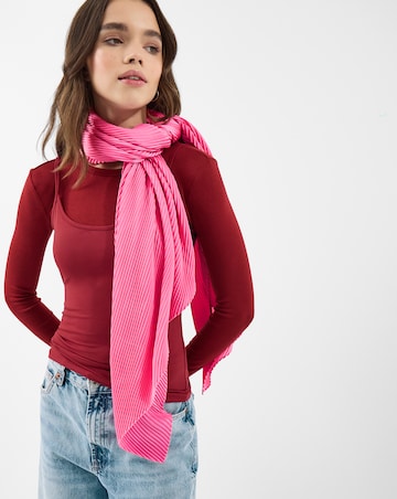 Accessorize Lightweight Pleated Scarf