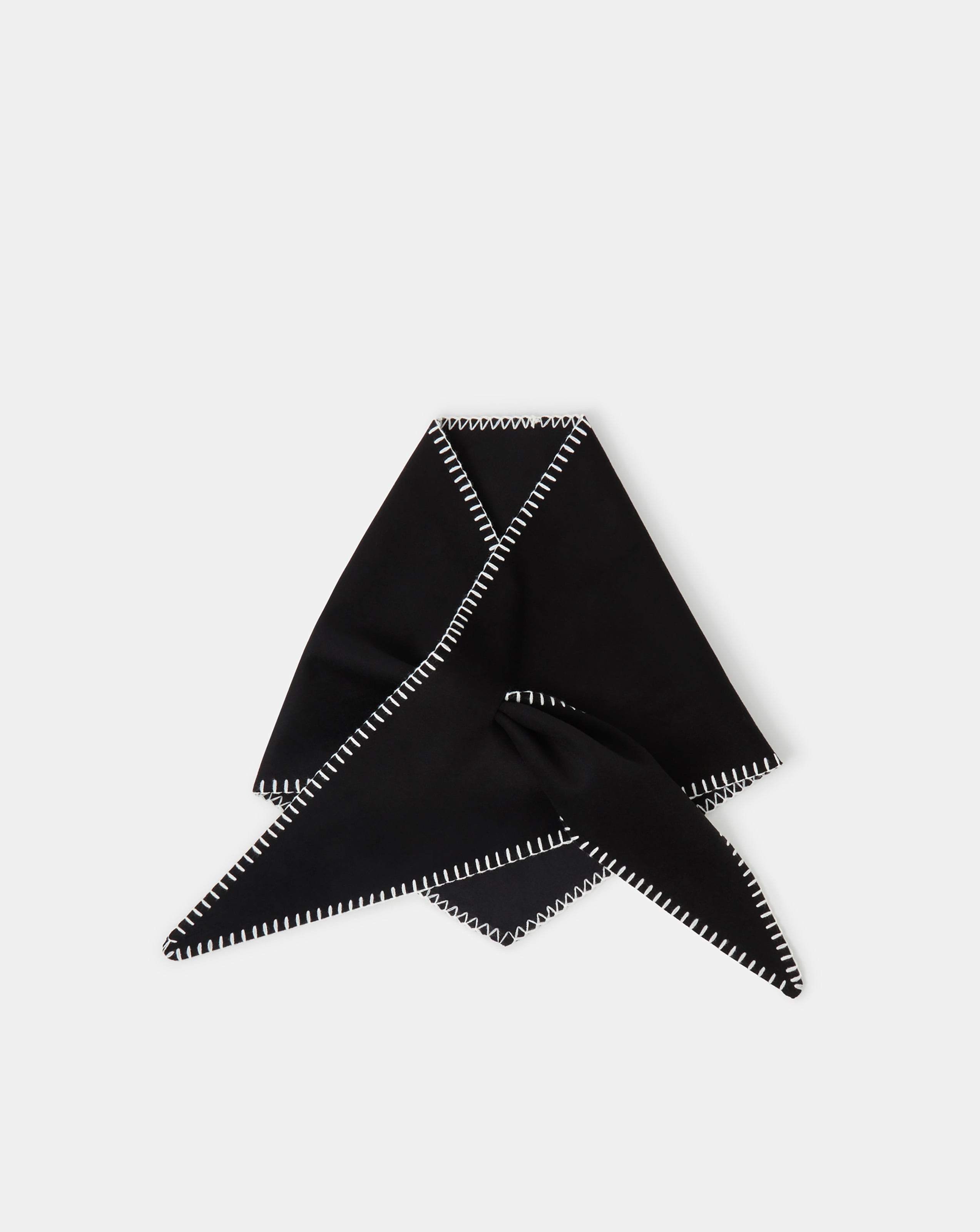 New In - Accessorize Knit Triangle Scarf