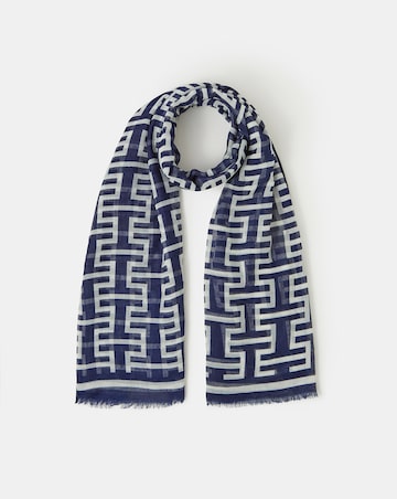 Accessorize Lightweight Geometric Print Scarf