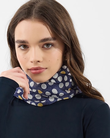 Accessorize Lightweight Polka Dot Scarf