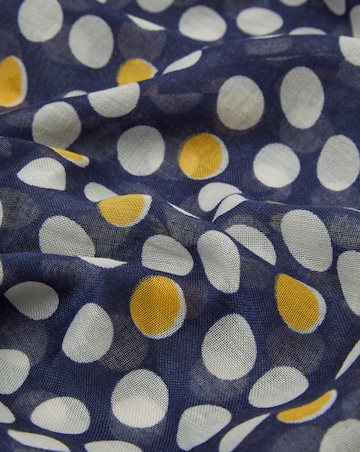 Accessorize Lightweight Polka Dot Scarf