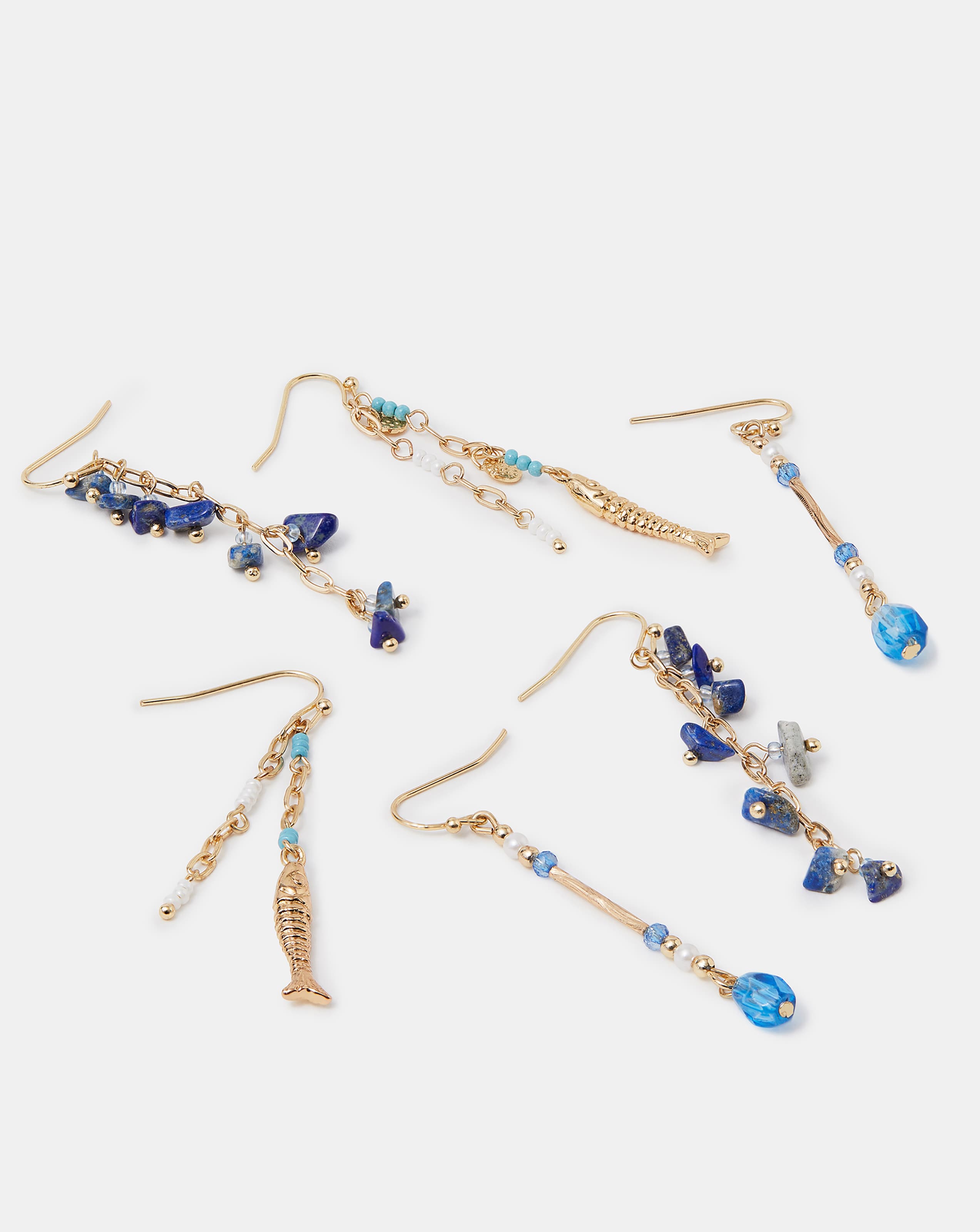 New In - Accessorize Delicate Stone Drop Earrings