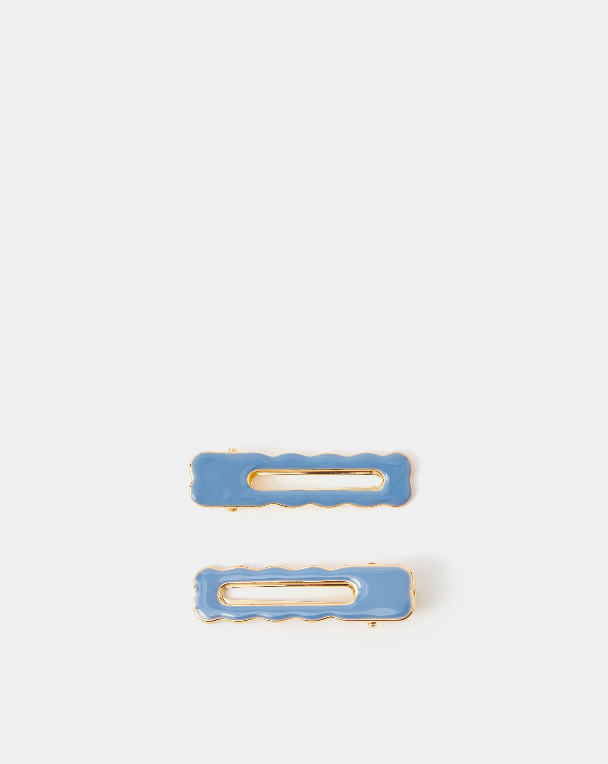New In - Accessorize Enamel Salon Hair Clips
