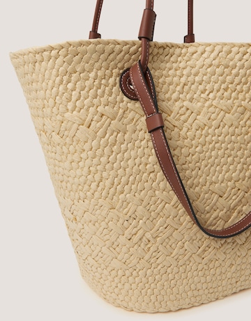 Callie Thorpe x Monsoon Straw Tote Bag