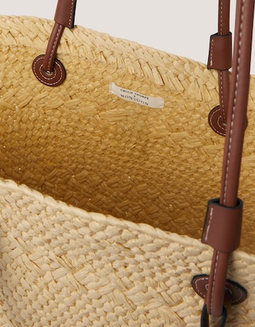 Callie Thorpe x Monsoon Straw Tote Bag