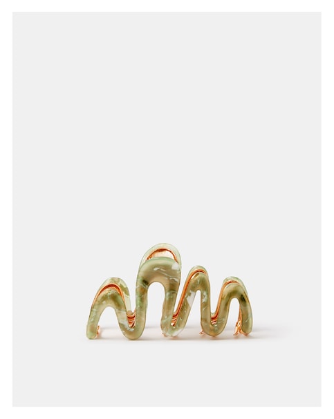Accessorize Wiggle Resin Claw Clip